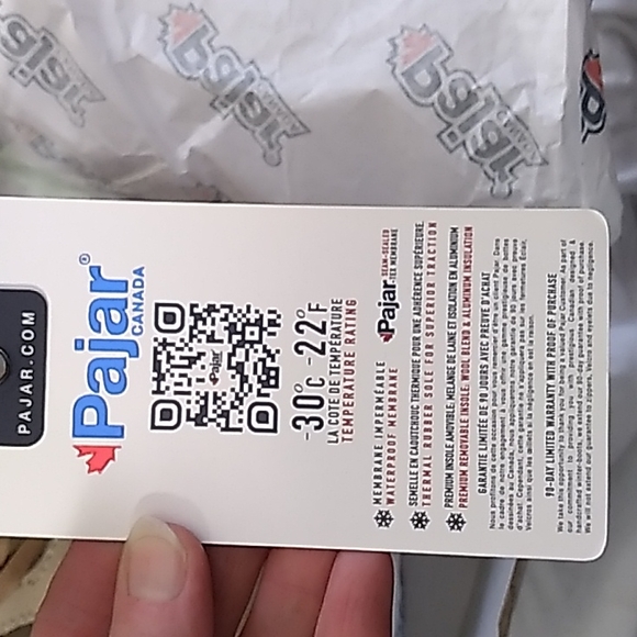 NIB Women's  Pajar tan waterproof winter boots size 7 - 7.5 - Picture 8 of 14